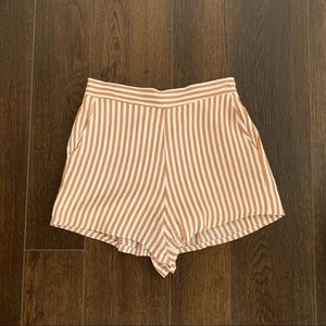 Charlotte Russe striped shorts